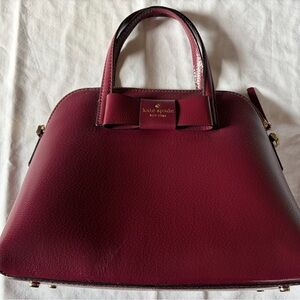 Kate Spade Deep Red Satchel
